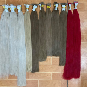 Extensions de cheveux de luxe, vendeur Cabello Humano 12A, cuticule brute Blonde 613 de haute qualité - Product Image 5