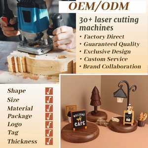 <b>Laser</b> <b>Cut</b> UV Printed <b>Wood</b> Christmas Ornament Snowflake Pendant for Home Holiday Decorations and Party Use - Product Image 6