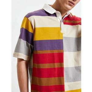 เสื้อโปโลผู้ชายคุณภาพสูง สีสันสดใส ผ้าฝ้าย 100% แขนสั้น สวมใส่สบาย น้ำหนักเบา - Product Image 5