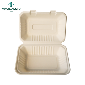 Vaisselle et vaisselle jetables écologiques à clapet du Vietnam de 9x6 pouces - Product Image 4