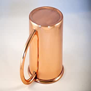 Mule de moscou, tasse solide, non plaquée, Extra Large, Mule de moscou, tasse en cuivre pur martelé seau à glace en cuivre - Product Image 6