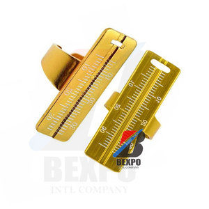 ไม้บรรทัดวัดนิ้วแบบแมนนวลเครื่องมือสเกลวัดช่วงแหวนทองสำหรับทันตกรรม - Product Image 3
