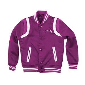 <b>Plus</b> <b>Size</b> Men's Winter Custom Varsity <b>Jacket</b> with Front Logo Wool Blend Canvas Wholesale - Product Image 6