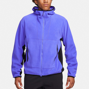 Fermeture à glissière personnalisée coton épais éponge française imprimer sans ficelle fermeture à glissière acide en détresse Vintage lavage femmes sweat à capuche court femme - Product Image 1