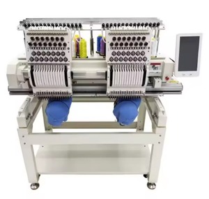Máquina de Bordar Automática Comercial de Alta Calidad en Stock, 220V, Computarizada, 2 Cabezales, 15 Agujas, Lista para Enviar - Product Image 1