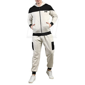 Survêtements pour hommes 2024 Ensemble 2 pièces Costume de sport d'hiver Jogging Nouvelle marque NAMZA INTERNATIONAL Style de créateur Pantalons de survêtement techniques - Product Image 1