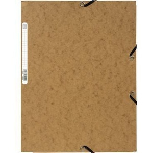 Exacompta DIN <b>A4</b> File <b>Folder</b> 400g/m Colorspankarton Tobacco Strong and Durable EXACOMPTA Product - Product Image 1