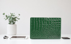 Étui pour ordinateur portable en cuir PU à texture crocodile de qualité supérieure pour <span class=keywords><strong>MacBook</strong></span> Air 13.6 15.3 M3, coque rigide pour <span class=keywords><strong>MacBook</strong></span> <span class=keywords><strong>Pro</strong></span> <span class=keywords><strong>14</strong></span> <span class=keywords><strong>16</strong></span> <span class=keywords><strong>pouces</strong></span> - Product Image 2