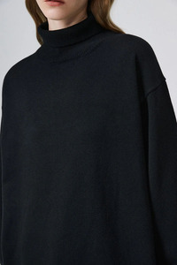 <b>Women's</b> Casual Turtleneck <b>Sweater</b> 30% Extrafine Merino Wool 35% Visose 35% Nylon High Quality Fashion Wear - Product Image 2