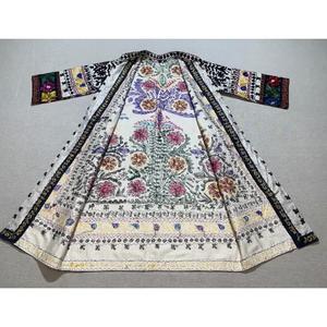 2024 มือปักSuzani Robe Uzbek Suzani Robeหลายสีเข็มขัดTie Coatชุดเครื่องแป้งชุดชายหาดสวมใส่ชุด - Product Image 2