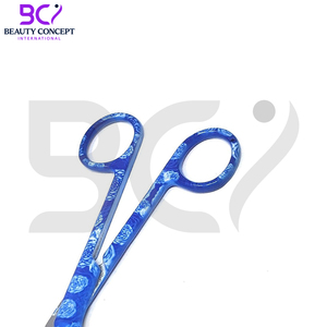 Tijeras de vendaje quirúrgico hechas a mano de la mejor calidad de acero inoxidable con impresión de logotipo personalizado de Color azul y blanco - Product Image 5