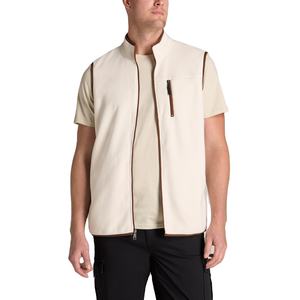 Haute qualité décontracté hiver sans manches gilet fermeture à glissière Logo personnalisable coquille souple polaire doublure respirant vêtements d'extérieur - Product Image 1