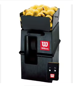 New Shot makers Wilsons Portable <b>Tennis</b> Ball <b>Machine</b> with Remote & 2-Line Oscillator - Product Image 2