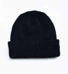 Gorro de Invierno Unisex de Alta Calidad, Negro, Tejido de Lana Cálido, con Impresión Digital, Bordado a Mano y Logotipo Personalizado - Product Image 3