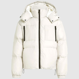 Ventes en gros, vêtements décontractés OEM, vestes matelassées à fermeture éclair intégrale pour femmes, 2026 / Nouvelle veste d'hiver coupe-vent pour femmes, veste longue à manches longues en duvet - Product Image 3