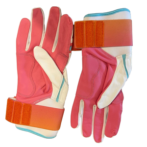 Guantes de Bateo de Béisbol de Neón Multicolores, Guantes de Béisbol y Sóftbol de Piel de Oveja de Alto Rendimiento, Guantes de Bateo Profesionales - Product Image 3