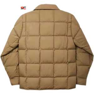 Men's New Fashion Outdoor Winter Turtleneck Collar Puffer Jacket Sportswear <b>Coat</b> Casual Golf Canvas Waterproof Breathable High - Product Image 2