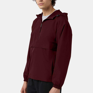 Custom mens windbreaker <b>golf</b> <b>jacket</b> oem production breathable fabric <b>waterproof</b> finish with private label and logo printing - Product Image 3