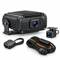 Caméra de tableau de bord 4K double objectif avec GPS et Wi-Fi, vision nocturne, moniteur de stationnement avant et arrière pour voiture - Vente en gros