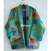 Vestes Vintage Suzani Kantha Veste Bohème Hippie Designer Coupe ample Coupe régulière Veste de taille
