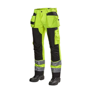 Pantalon de sécurité en nylon de haute qualité pour la construction et la sécurité routière ANSI classe 2 LED Flash Logo personnalisé - Product Image 2