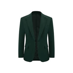 Traje Completo Entallado Personalizable para Hombre, Blazer de Un Solo Pecho con Cuello para Boda, Negocios, Tela Directa de Fábrica - Product Image 3