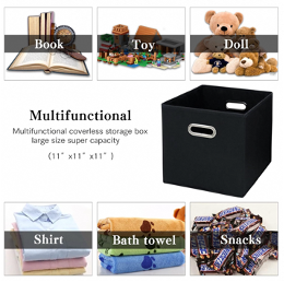 Alta calidad 11*11*11 pulgadas plegable multicolor sobre la puerta colgador caja de almacenamiento conjunto nuevo artículo para almacenamiento de ropa interior eficiente - Product Image 4