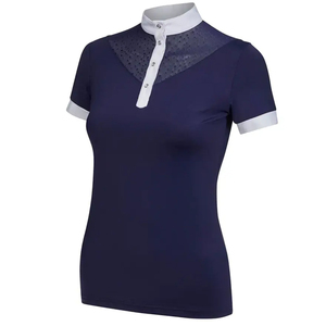 Vente en gros de vêtements équestres pour femmes chemises d'équitation pour dames chemises de couche de base équestre - Product Image 1