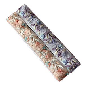 2025 brodé de haute qualité Designer dentelle rubans garniture robe cou dentelle perlée au prix de gros pour l'exportation de l'Inde - Product Image 1