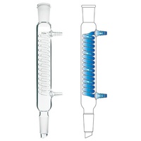 Condensateurs réversibles AARK de 150 mm, bobines en plastique transparent pour laboratoire, imprimées en blanc, pour la recherche, personnalisables OEM, MOQ 100 pièces