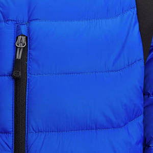 Chaqueta Acolchada Bordada Personalizada para Hombre, Azul Rey, Deportiva de Invierno, Aislante, Impermeable, Parka para Exteriores, Venta al por Mayor de Fábrica, Cálida - Product Image 4