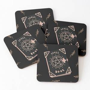 Trending Enamel Print Wooden Cup Anti Skid Coasters Mat <b>Set</b> With Enamel Printed Top Quality Cup Coasters <b>Set</b> at Lowest Price - Product Image 5