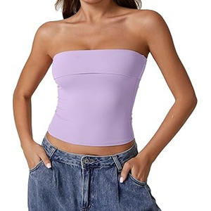 Débardeur en coton et polyester pour femmes Débardeur en coton pour vêtements de sport Tarif de gros OEM sur mesure 2025 fabriqué par Dressports - Product Image 6