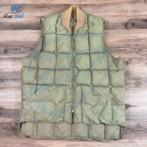 Vente en gros sur mesure Gilet bouffant à fermeture éclair léger et décontracté Gilets d'extérieur d'hiver résistants à l'eau bon marché - Product Image 1