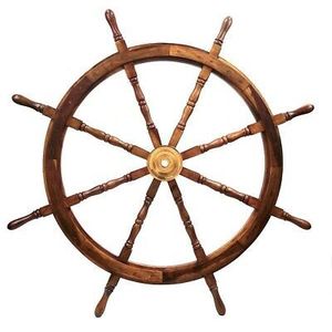 Handmade Wooden <b>Ship</b> <b>Wheel</b> | Premium Quality Smooth Finish | Bulk Wholesale Factory Price - Product Image 2