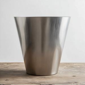 EliteThrow Cubo de Basura de Metal con Acabado de Estilo Industrial o Hogar Cocina Restaurante Baño-para la Gestión de Residuos de Papel - Product Image 6