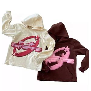 เสื้อมีฮู้ดสำหรับผู้ชายเสื้อครอปแบบสองโทน3D ผ้าคอตตอนขนแกะ100% XS-6XL สำหรับผู้ชายพิมพ์ลายหน้าจอดิบสำหรับ - Product Image 3