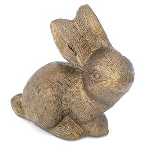 Urna de cremación de conejo de aluminio sólido con metal de recuerdo plateado Urna para mascotas a bajo precio Urnas funerarias asequibles Forma de conejo Latón - Product Image 4