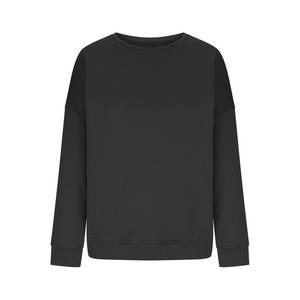 Femmes surdimensionné goutte épaule sweat décontracté mode col rond sweats à capuche coupe ample à manches longues pull Blouse filles Baggy - Product Image 3