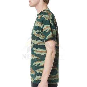 เสื้อยืดรัดรูปแห้งเร็วสำหรับผู้ชายน้ำหนักเบาและสวมใส่สบายทนทานเสื้อผ้าถักลายพิมพ์สำหรับใช้ในยิม - Product Image 5