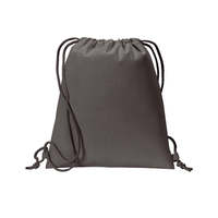 Sacs à cordon en toile 100 % coton de qualité supérieure Port Authority Gifting Deluxe, sacs à cordon de serrage pour chaussures