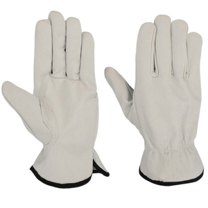 Gants de course en cuir léger conçus pour une prise en main confortable, une usure flexible, un contrôle de direction sécurisé, un cordon de serrage complet - Product Image 1