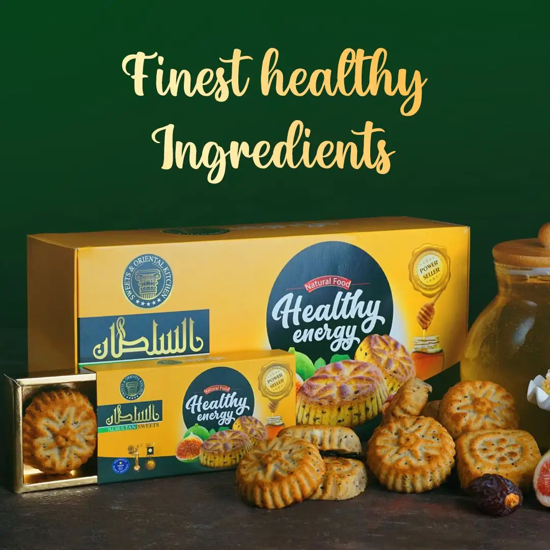 Fast Selling Tasty Energy Exhilarating Happiness 80gm Maamoul Honey Desserts Products Healthy Snacks