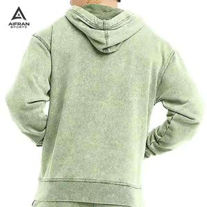 Sudadera con Capucha AIFRAN 3D con Logotipo de Silicona para Hombre, Ropa Urbana de Lujo, Gruesa, Estampado de Alta Densidad, Sudadera de Forro Polar, Ropa Deportiva Personalizada - Product Image 5