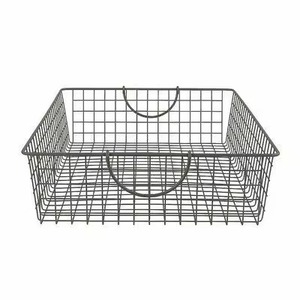 Trendy Metal <b>Wire</b> <b>Storage</b> <b>Basket</b> Stylish Organizer for Fruit Vegetables Home Kitchen Dining Room Modern Household Use - Product Image 3