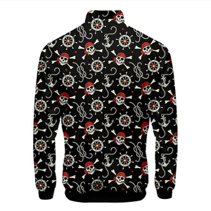 Blouson Bomber Homme Hiver Col Montant Noir Haute Qualité Réversible Coupe-Vent Durable Vente en Gros Mode Décontractée OEM - Product Image 6