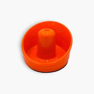 Lot de 2 pousseurs semi-circulaires antidérapants et absorbants la transpiration pour Air Hockey, en plastique et MDF - Product Image 2