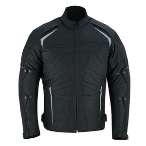 แจ็คเก็ตมอเตอร์ไซค์แบบสั่งทำพิเศษ ผ้าคาร์ดูรา กันน้ำ ระบายอากาศ พร้อมแผ่นสะท้อนแสง 3M สำหรับนักขี่มอเตอร์ไซค์ - Product Image 3