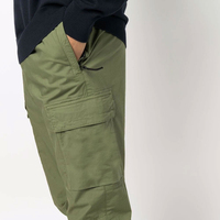 Pantalones Cargo para Hombre, Ligeros y a la Moda, Corte Ajustado y Relajado, Cómodos, Casuales, 100% Algodón, Ecológicos, Servicio OEM