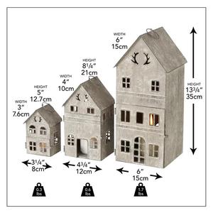 Atractivo diseñador moderno holandés Townhouse Lantern Royal Look hogar balcón decoración y habitaciones decoración linternas - Product Image 3